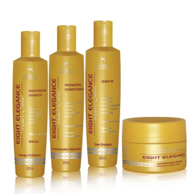 Kit Eight Elegance Hair Care - 4 produtos